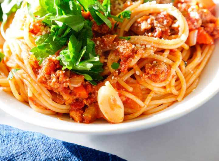 Brenda Mierish shares a spaghetti bolognese recipe