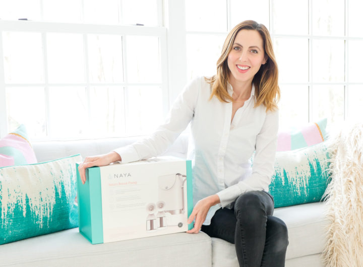 Brenda Mierish Martino pictured with the Naya Health Breast Pump