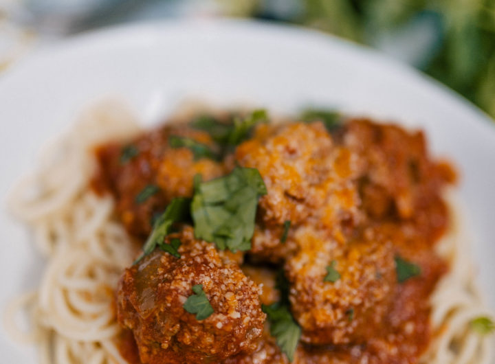 Brenda Mierish showcases her favorite slow cooker meatballs recipe