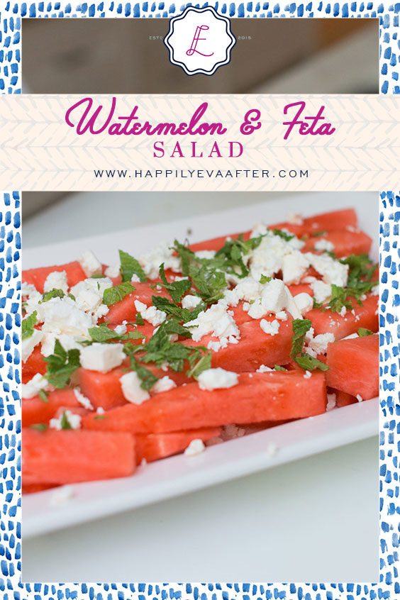 Brenda Mierish shares a summery recipe for Watermelon & Feta Salad