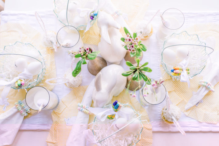 Brenda Mierish and Joanna Garcia Swisher share Easter Table Decor ideas for a Family-Friendly Easter Supper