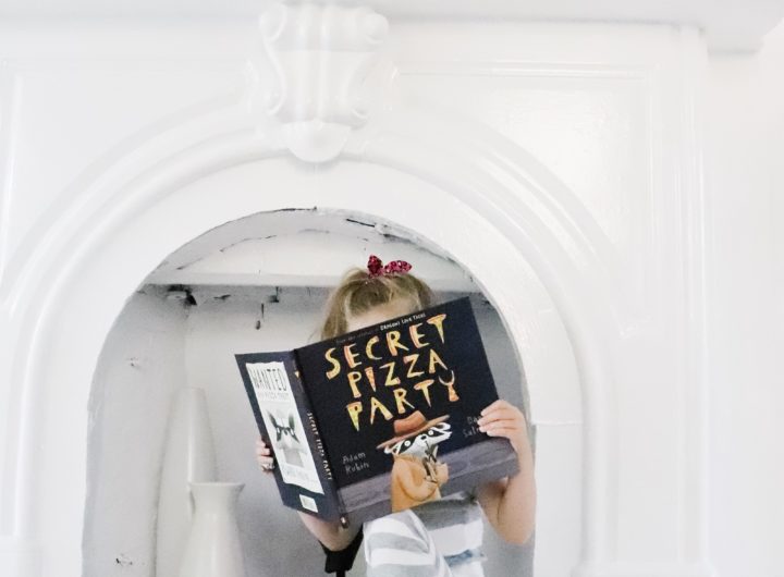 Brenda Mierish Martino's daughter Marlowe reads one of their favorite kids books