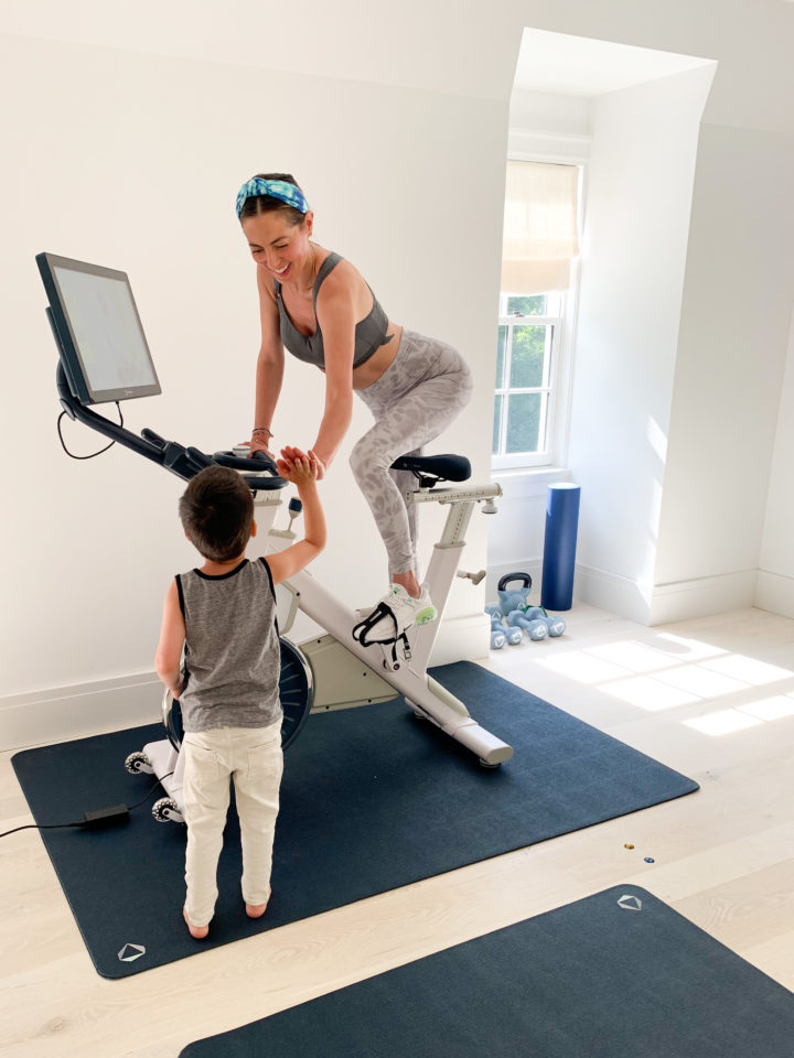 Brenda Mierish answers a reader question about fitting in fitness after baby