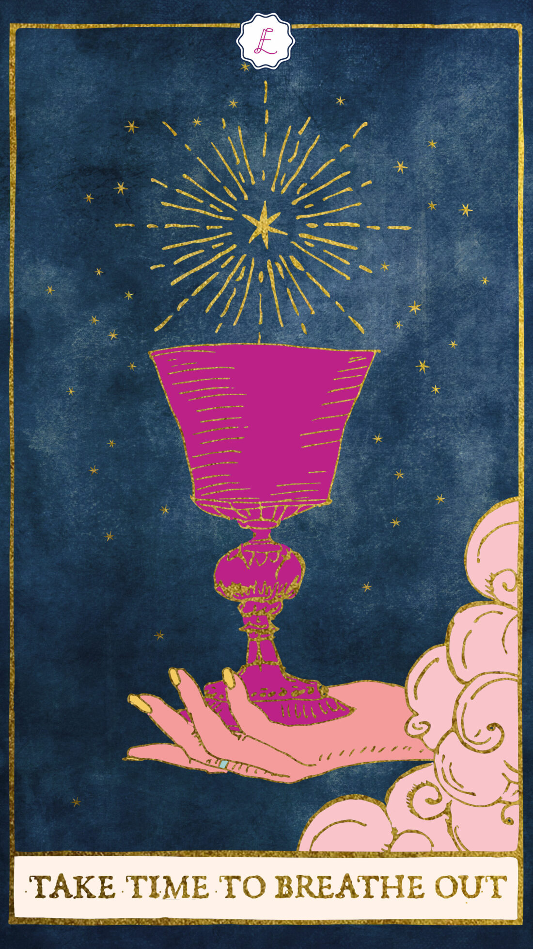 Oracle Card: Take Time To Breathe Out