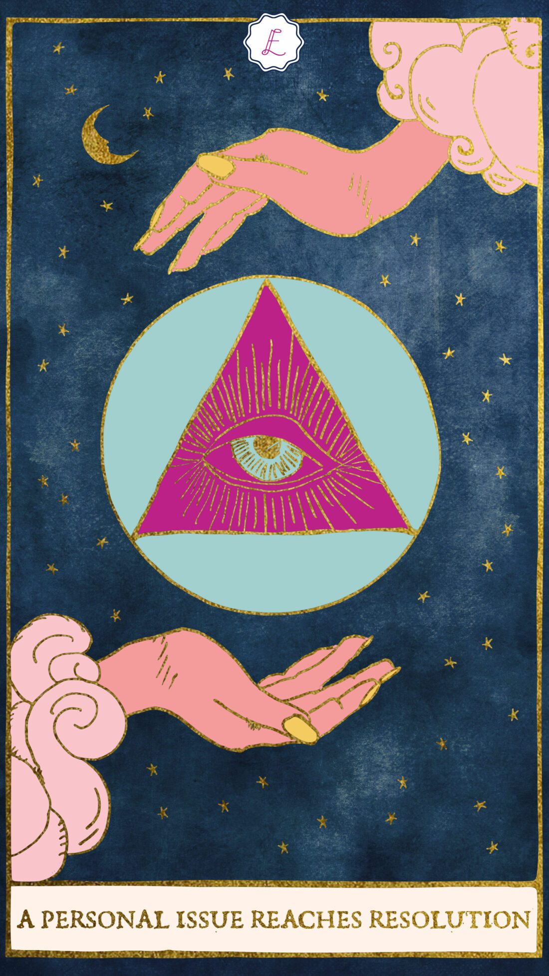 Oracle Card: A personal issue reaches resolution